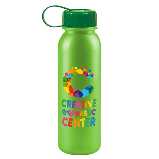 DPMXB24T - Terrain - 24 oz. Metalike Bottle with Tethered lid and Digital Imprint